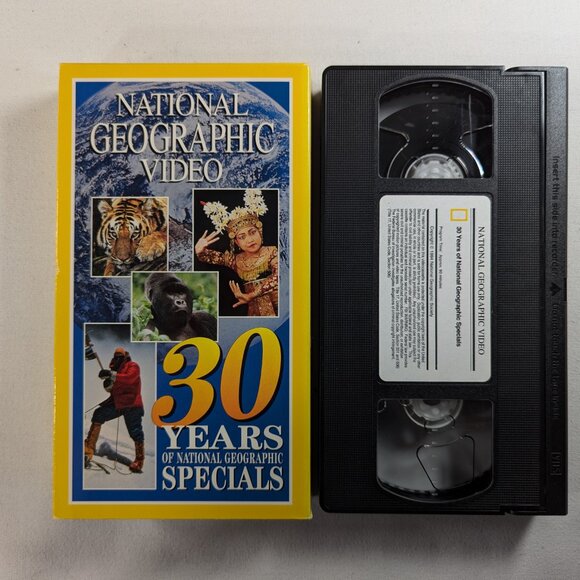 National geographic VHS TAPES + Jane Goodall Wild Chimpanzees 5 VHS collection - Picture 9 of 12